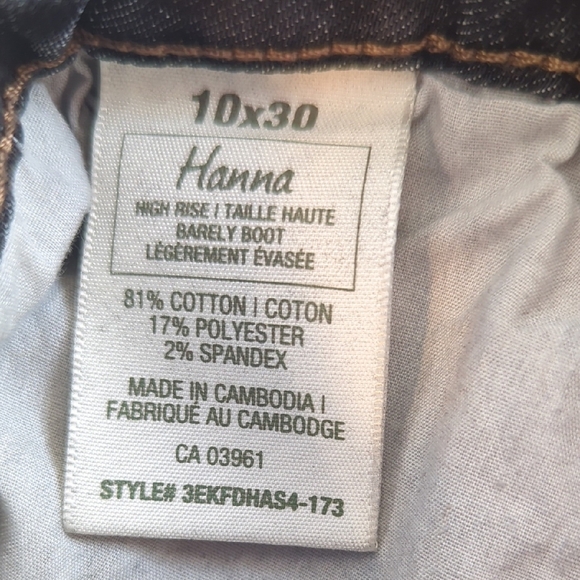 Denver Hayes Black Flare Wide Leg Jeans - Picture 7 of 14